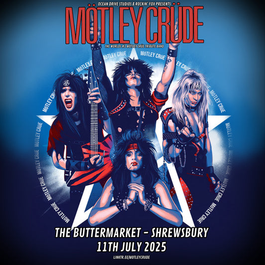 Motley Crue Tribute Night - 10th anniversary tour of Motley Crude ☠️🎸