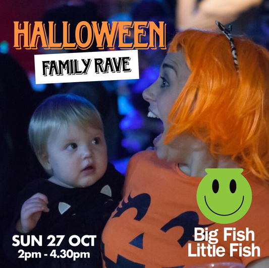 Big Fish Little Fish SHREWSBURY Halloween Family Rave