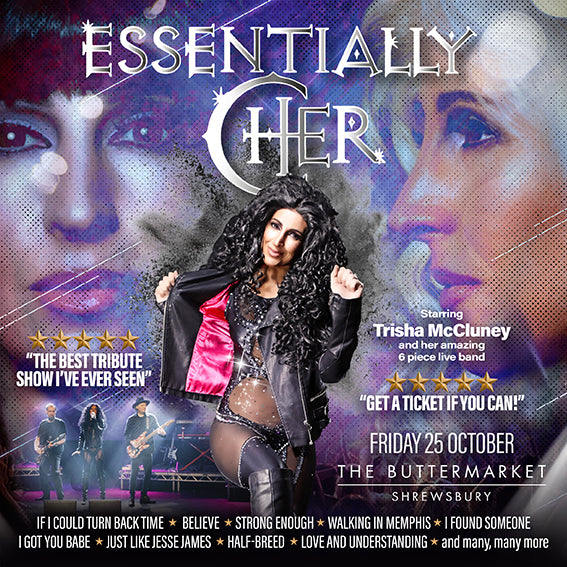 ESSENTIALLY CHER – Live in Concert starring Trisha McCluney & her live band