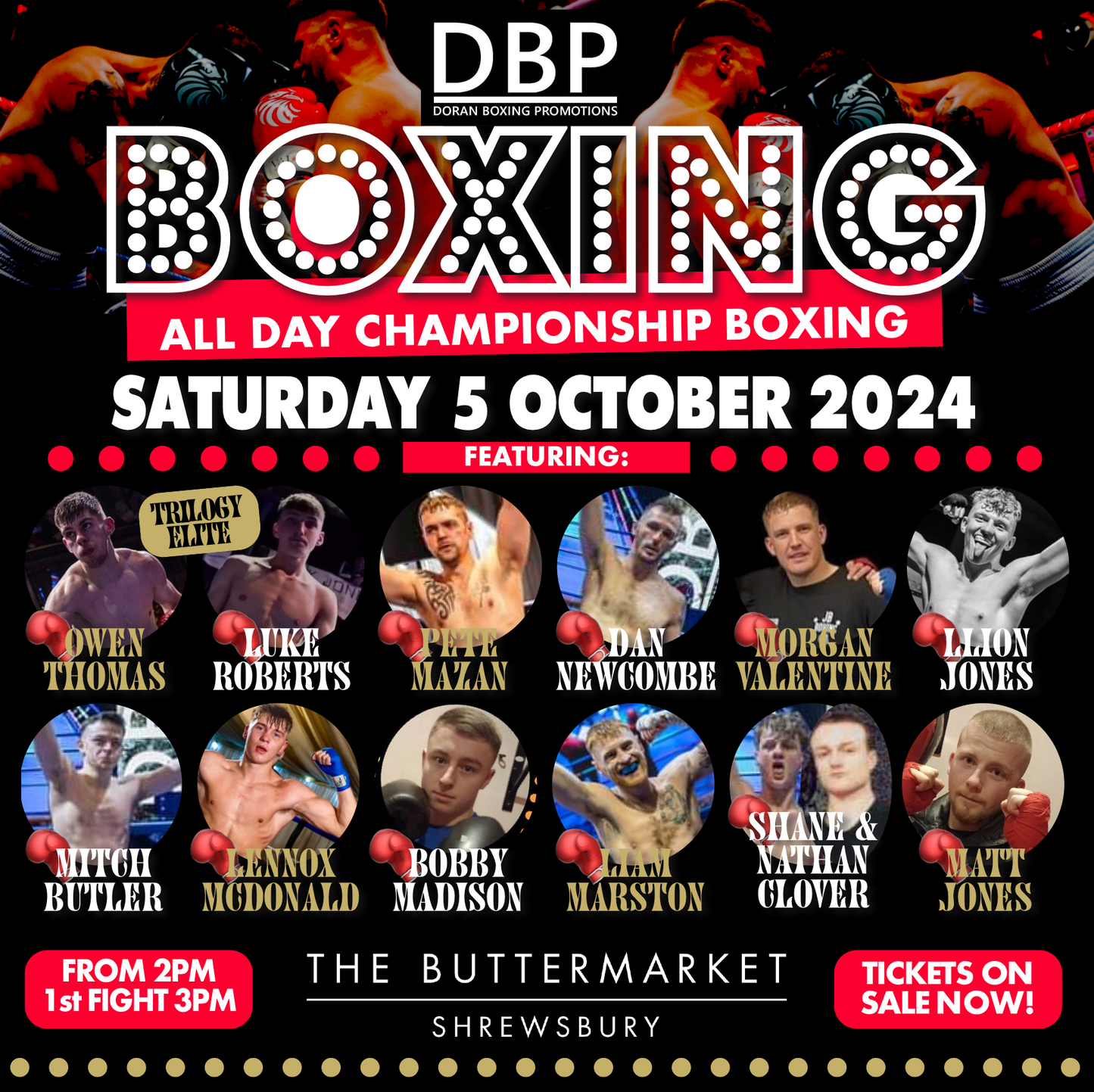 CHAMPIONSHIP BOXING EVENT 🥊 presented by DBP