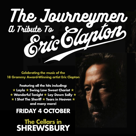 Celebrating the music of Eric Clapton - with leading live tribute The Journeymen 🎸