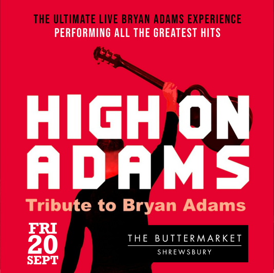 BRYAN ADAMS Tribute Show starring HIGH ON ADAMS live band