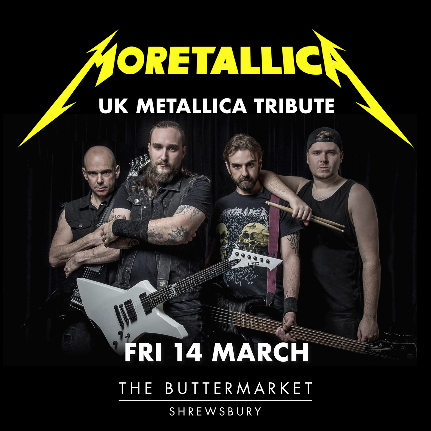 METALLICA HEAVY METAL NIGHT with the definitive tribute Mortallica ☠️