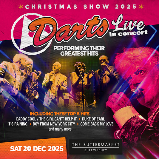 Darts Live in Concert – Greatest Hits Tour!