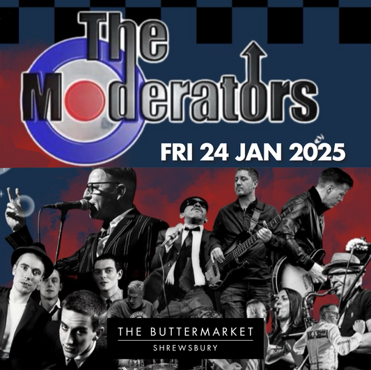 The Moderators 🔴 ⚪️🔵 – live 9-piece band dedicated to the best in MOD music!